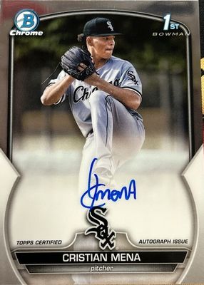 2023 Bowman Chrome #CPA-CM Prospect Auto (1st)