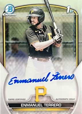 2023 Bowman Chrome #CPA-ETO Prospect Auto (1st)