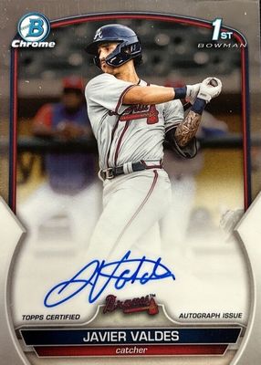 2023 Bowman Chrome #CPA-JVS Prospect Auto (1st)