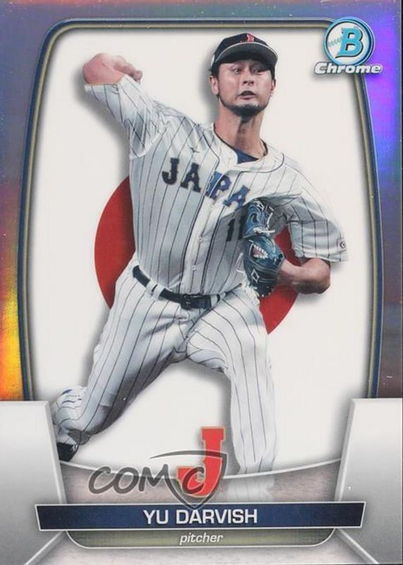 Yu Darvish 2023 Bowman Chrome #WBC-44 WBC Flag - Refractor /499 PSA 10