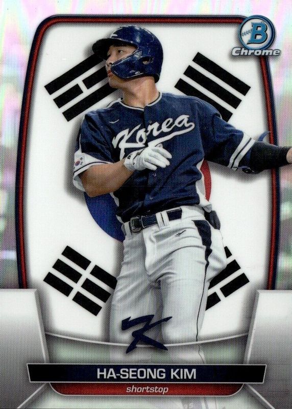 2023 Bowman Chrome #WBC-57 WBC Flag - Refractor /499