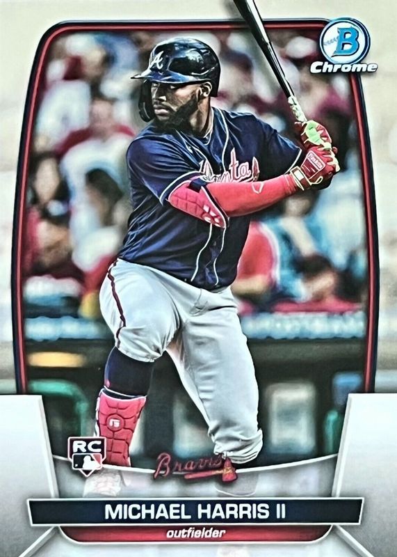 Michael Harris II 2023 Bowman Chrome #31 Base Rookie SGC 9.5