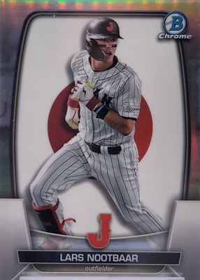 2023 Bowman Chrome #WBC-46 WBC Flag - Refractor /499