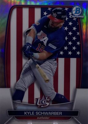 2023 Bowman Chrome #WBC-89 WBC Flag - Refractor /499