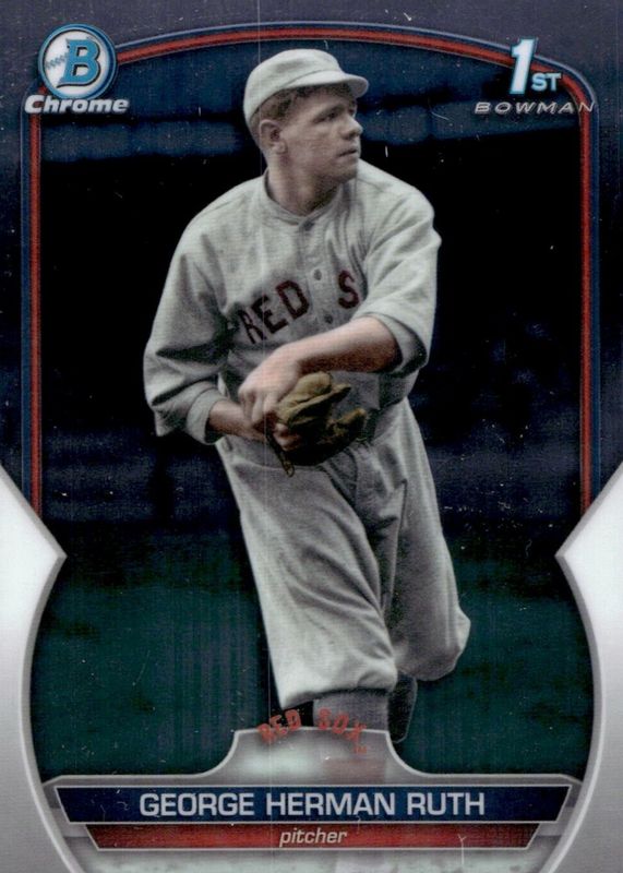 Babe Ruth 2023 Bowman Chrome #BCP-251 Prospect Retrofractor Variation (1st) RAW