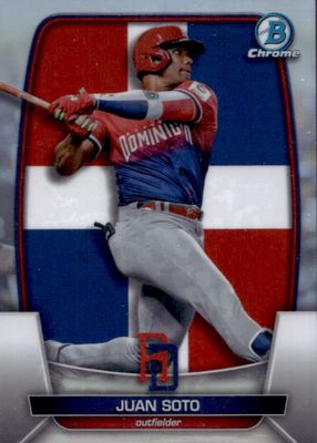 2023 Bowman Chrome #WBC-28 WBC Flag - Refractor /499