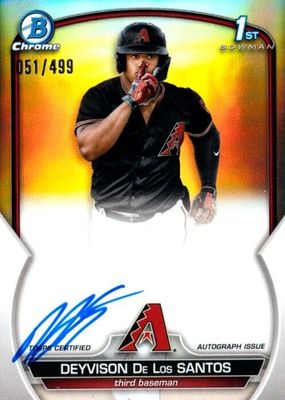 2023 Bowman Chrome #CPA-DD Prospect Auto - Refractor /499 (1st)