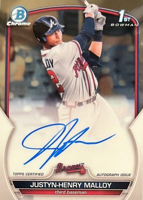 2023 Bowman Chrome #CPA-JMA Prospect Auto (1st)