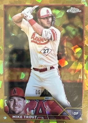 2023 Topps Chrome Sapphire Edition #27 Gold /50