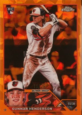 2023 Topps Chrome Sapphire Edition #206 Orange /25