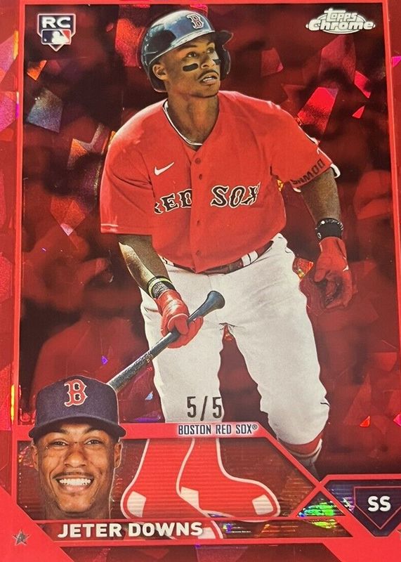 2023 Topps Chrome Sapphire Edition #165 Red /5