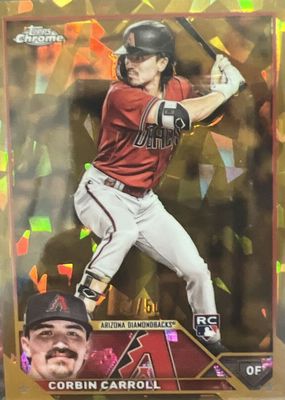 2023 Topps Chrome Sapphire Edition #401 Gold /50