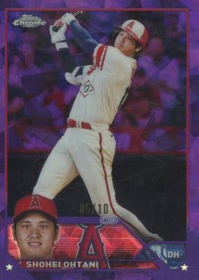 2023 Topps Chrome Sapphire Edition #600 Purple /10