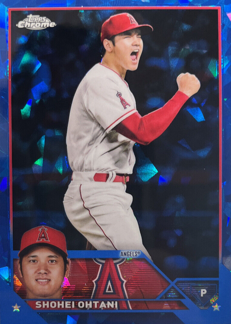 Shohei Ohtani 2023 Topps Chrome Sapphire Edition #17 Base PSA 10 