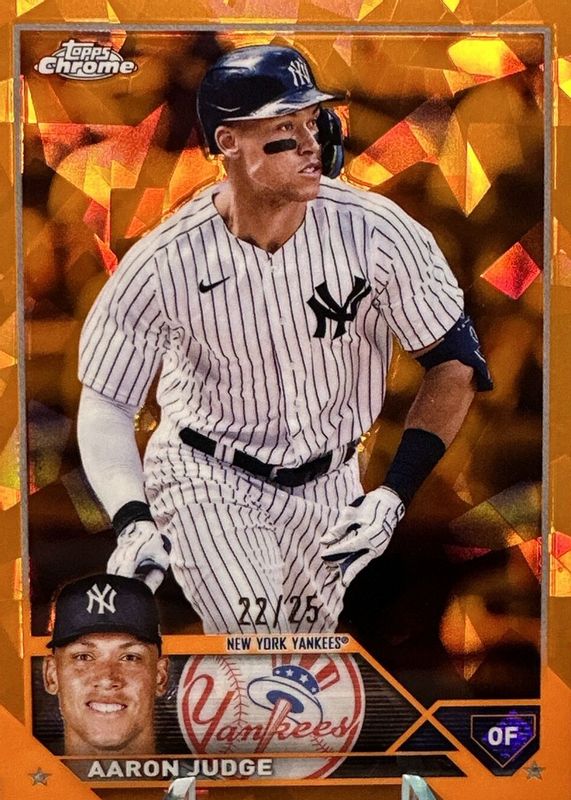 thumbnail image 2 of 2023 Topps Aaron Judge Baseball Card #62 - New York Yankees Pinstripes Mint Condition 2 of 14