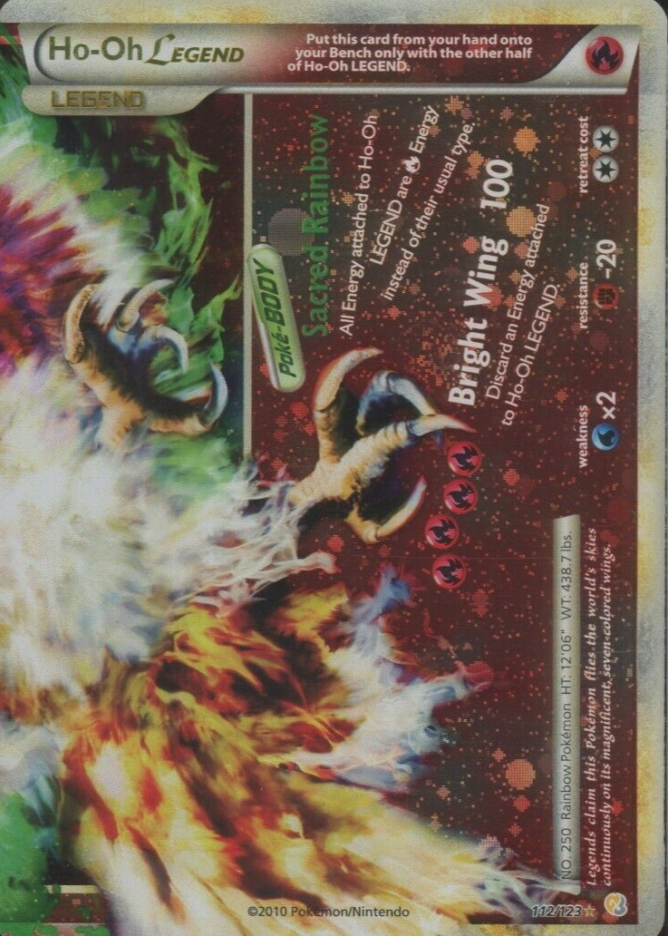 Ho-Oh LEGEND 2010 HeartGold & SoulSilver #112/123 Holo