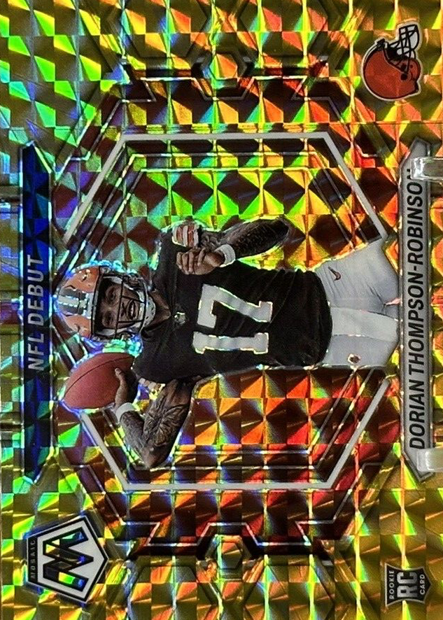 Dorian Thompson-Robinson 2023 Mosaic #ND-6 NFL Debut - Reactive