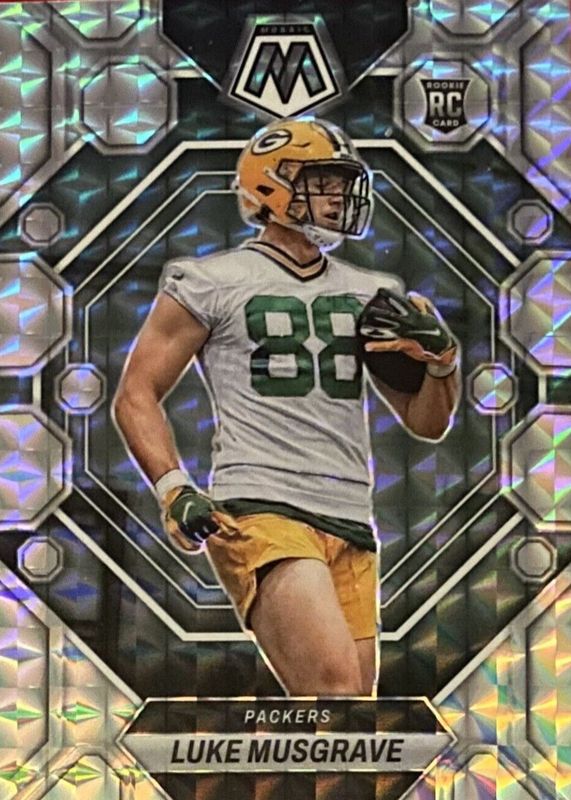 Luke Musgrave 2023 Mosaic #343 Mosaic Rookie RAW