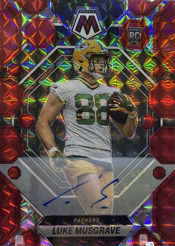 2023 Mosaic #343 Rookie Autographs - Red (/199)