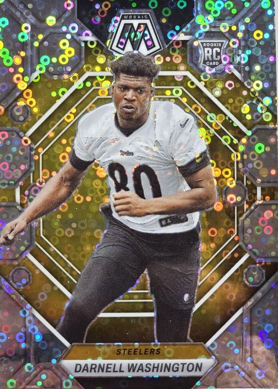 Darnell Washington 2023 Mosaic #306 No Huddle Rookie RAW