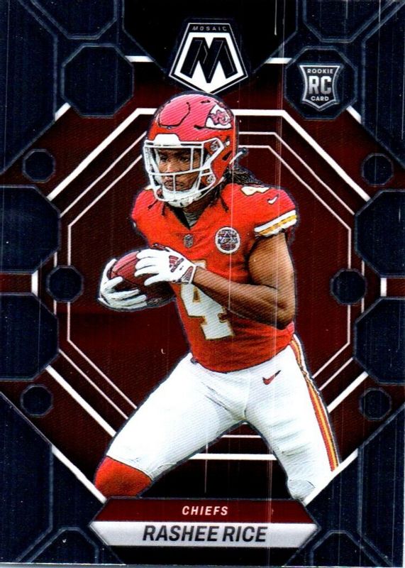 Rashee Rice 2023 Mosaic #357 Base Rookie RAW