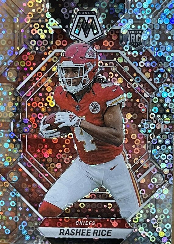 Rashee Rice 2023 Mosaic #357 No Huddle Rookie SGC 10