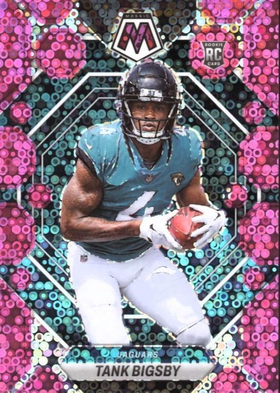 Tank Bigsby 2023 Mosaic #364 No Huddle Pink /20 Rookie SGC 10