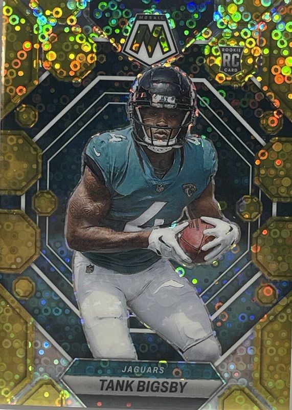 Tank Bigsby 2023 Mosaic #364 No Huddle Gold /10 Rookie RAW