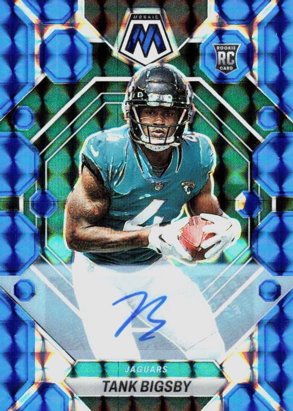 Tank Bigsby 2023 Mosaic #364 Rookie Autographs - Blue (/99) Rookie SGC 10