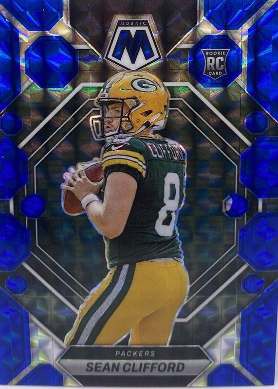 Sean Clifford 2023 Mosaic #361 Blue /99 Rookie SGC 10