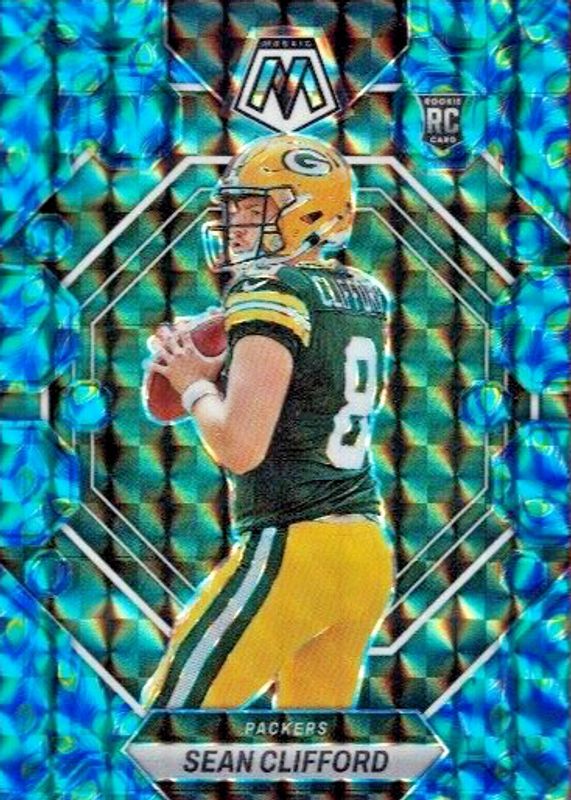 Sean Clifford 2023 Mosaic #361 Choice Peacock /(SSP) Rookie SGC 10