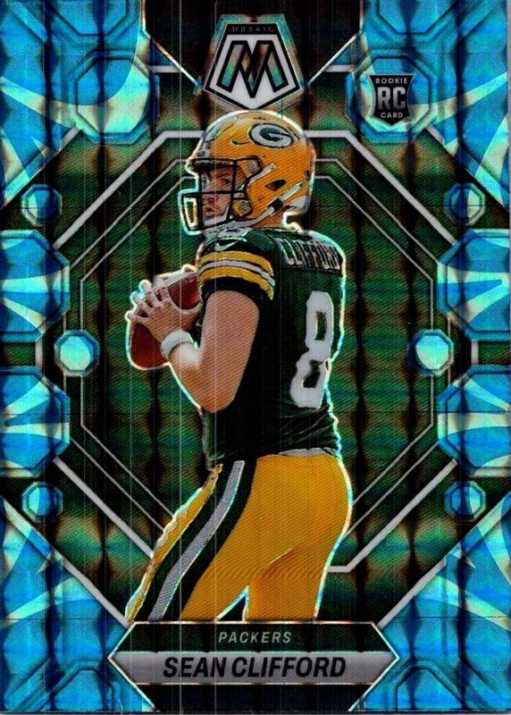 Sean Clifford 2023 Mosaic #361 Reactive Blue Rookie SGC 10