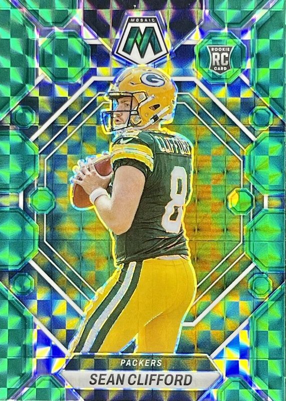 Sean Clifford 2023 Mosaic #361 Green Rookie SGC 9.5