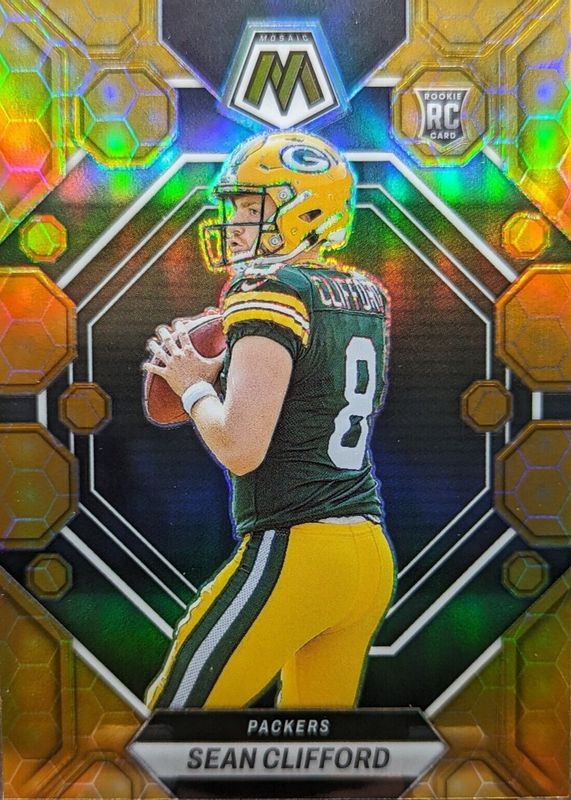 Sean Clifford 2023 Mosaic #361 Honeycomb /(SSP) Rookie SGC 9.5