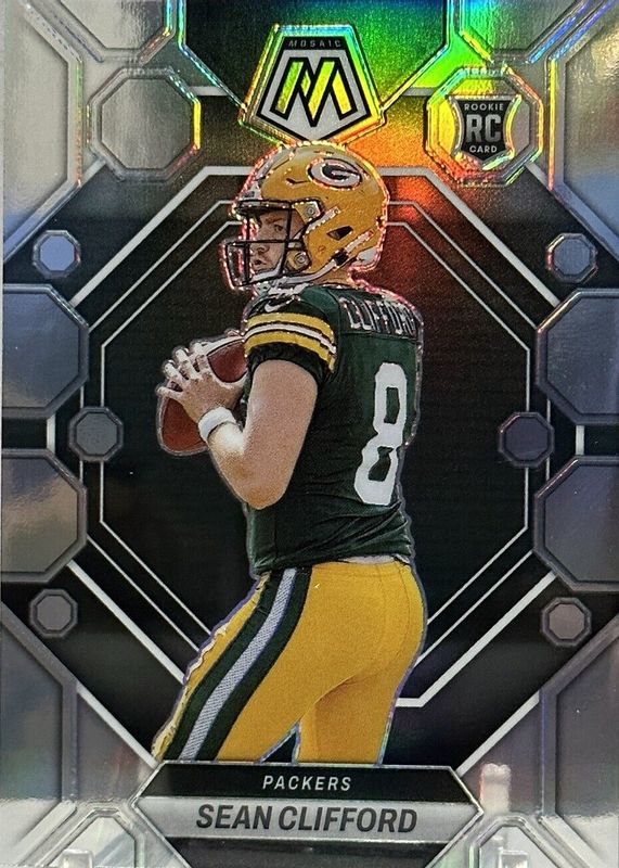 Sean Clifford 2023 Mosaic #361 Silver Rookie RAW