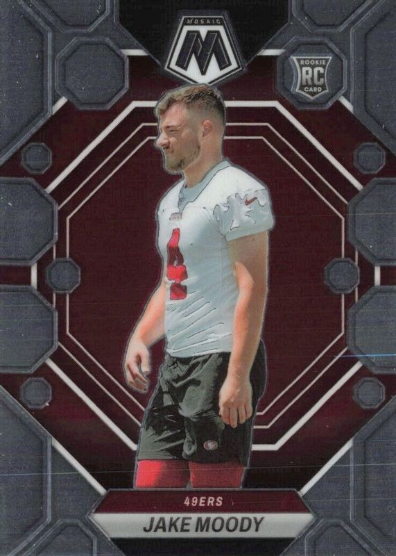 Jake Moody 2023 Mosaic #326 Base Rookie RAW