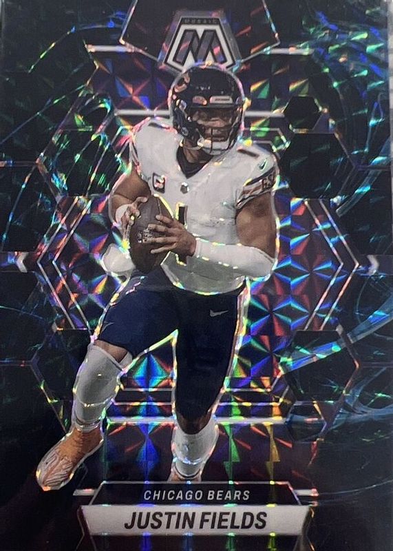 Justin Fields 2023 Mosaic #33 Genesis /(SSP) RAW