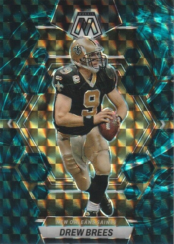 Drew Brees 2023 Mosaic #174 Genesis /(SSP) SGC 10