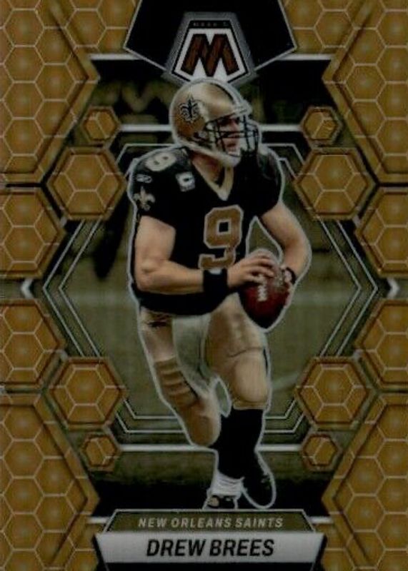 Drew Brees 2023 Mosaic #174 Honeycomb /(SSP) BGS 9.5