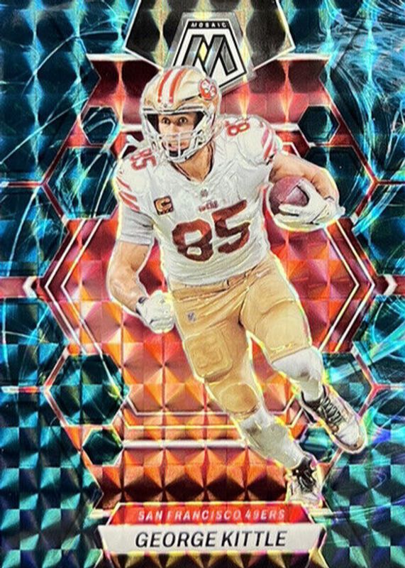 George Kittle 2023 Mosaic #214 Genesis /(SSP) SGC 10