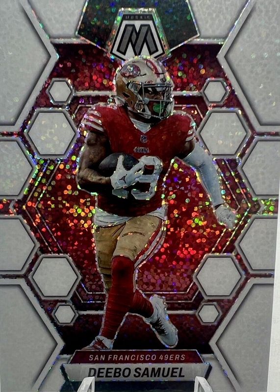 Deebo Samuel 2023 Mosaic #215 White Sparkle /(SSP) RAW