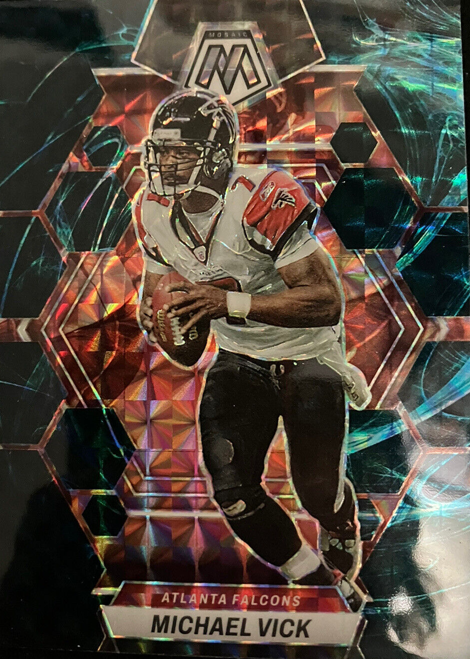 Michael Vick 2023 Mosaic #12 Genesis /(SSP) Price Guide - Sports