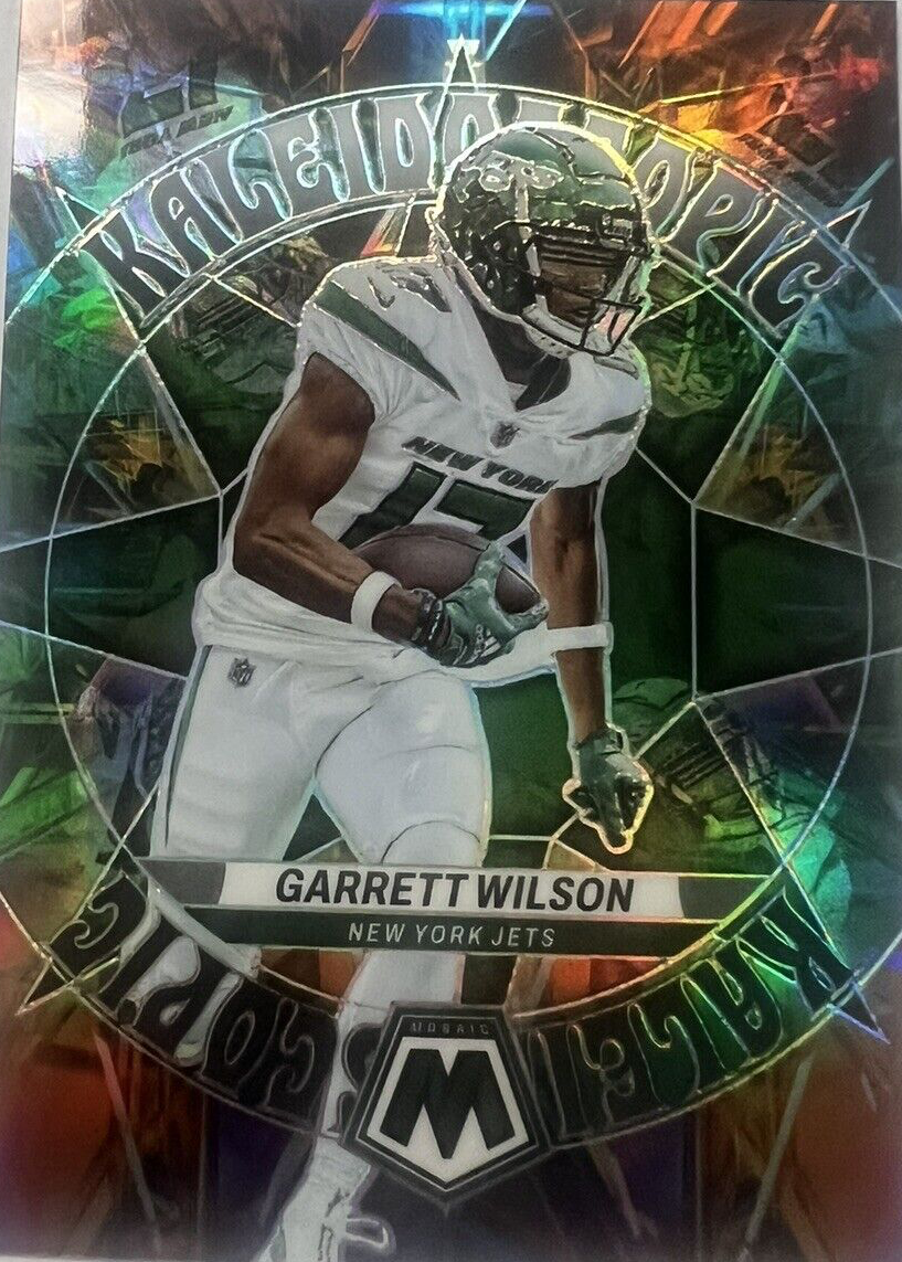 Garrett Wilson 2023 Mosaic #KA-8 Kaleidoscopic /(SSP) Price Guide