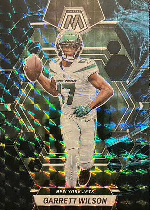 Garrett Wilson 2023 Mosaic #75 Genesis /(SSP) Price Guide - Sports