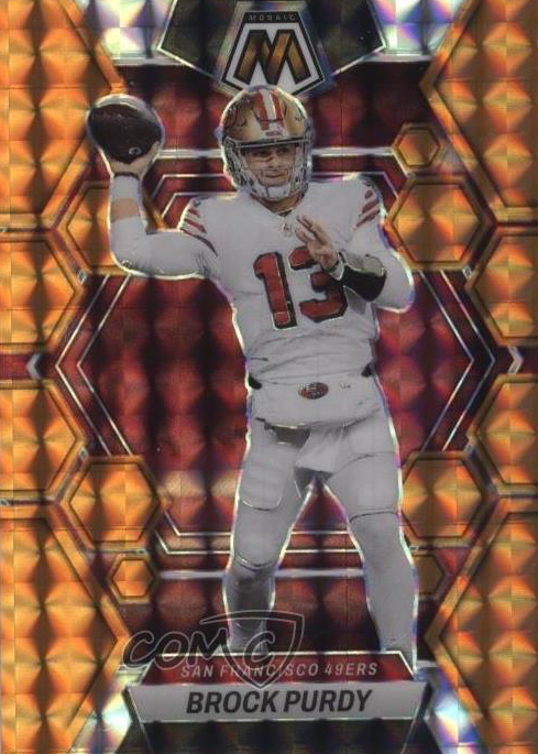 Brock Purdy 2023 Mosaic #211 Orange /199 Price Guide - Sports Card