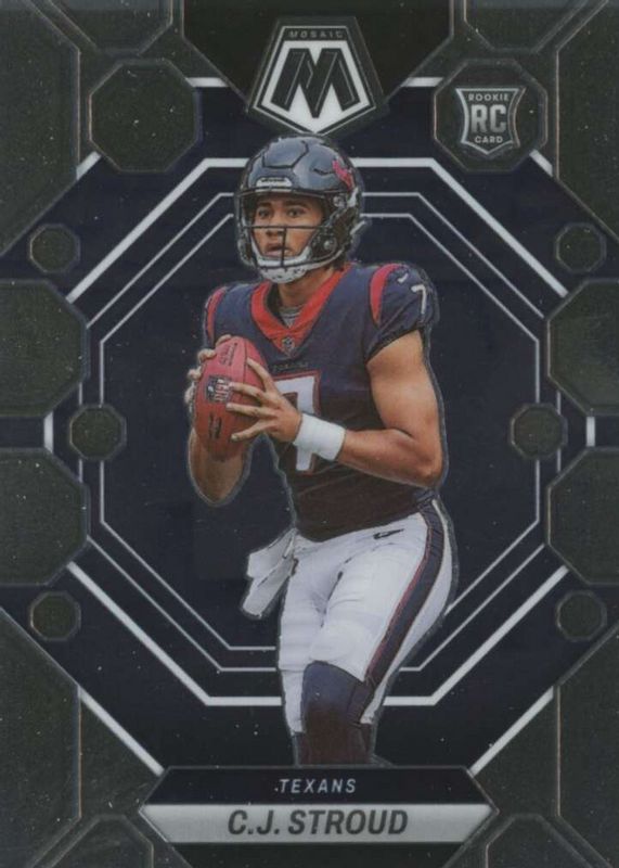 CJ Stroud 2023 Mosaic #292 Base Rookie SGC 10