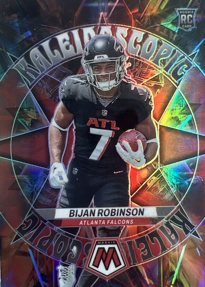 Bijan Robinson 2023 Mosaic #KA-5 Kaleidoscopic /(SSP) Price