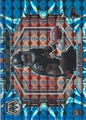 2023 Mosaic #ND-9 NFL Debut - Reactive Blue