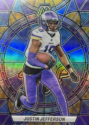 Digital Rookies - 2020 Panini Prizm Rookie Patch Autograph - Justin  Jefferson RC RPA Digital Card The 2020 Panini Prizm Rookie Patch Autograph  showcases Justin Jefferson's emerging talent through a digital card