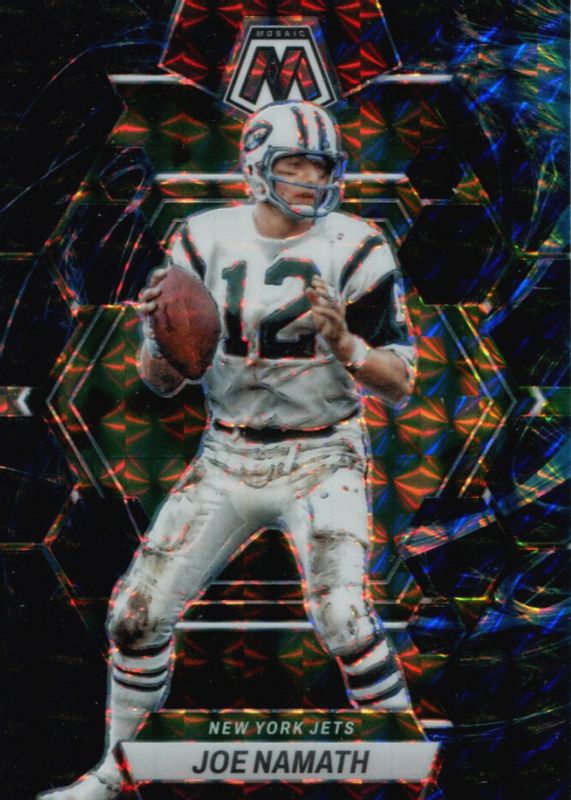 Joe Namath 2023 Mosaic #79 Genesis /(SSP) PSA 9